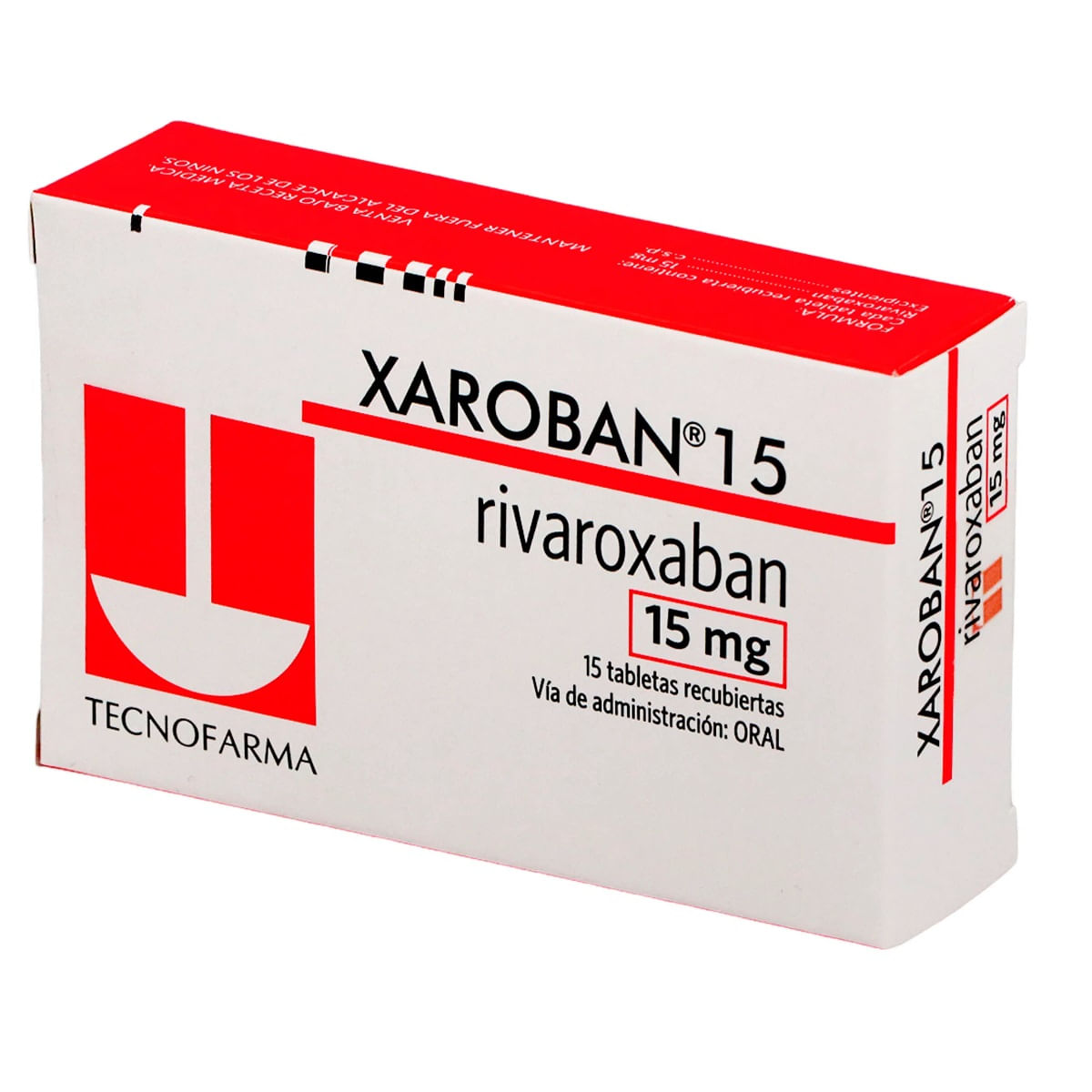 XAROBAN 15MG TABLETA RECUBIERTA