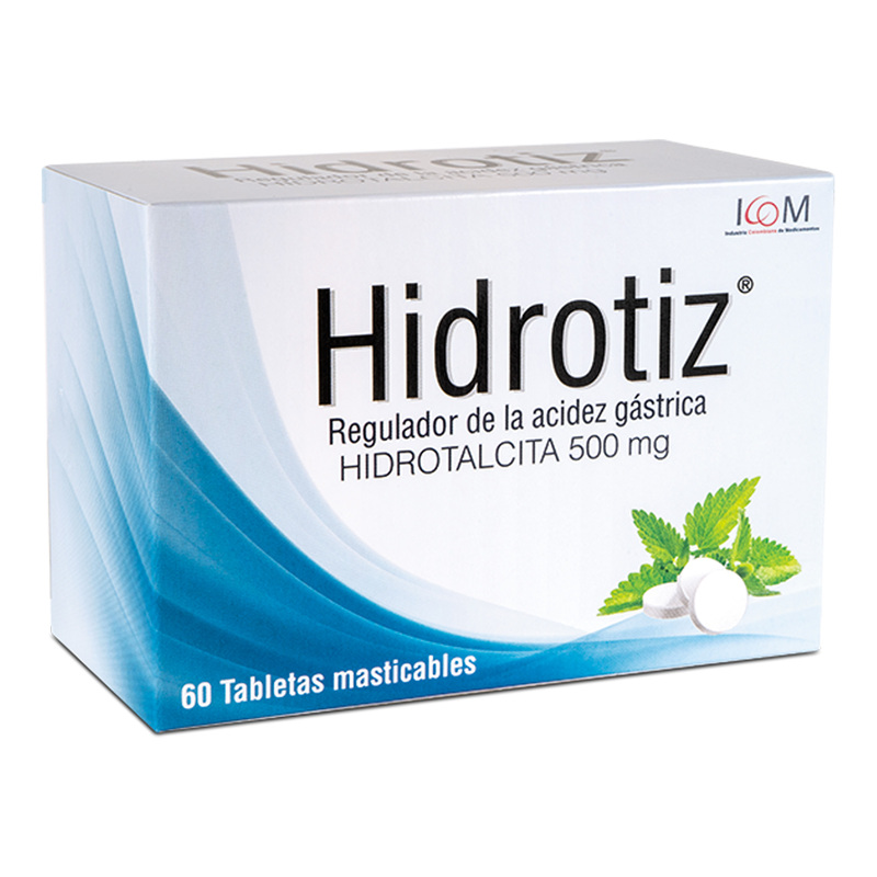 HIDROTIZ 500 MG 60 TABLETAS IC POR 10 UNIDADES (LR)