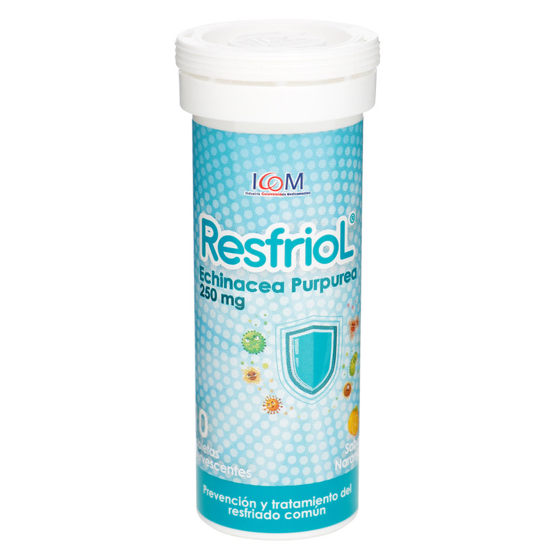 RESFRIOL 250 MG 10 TBS EFERVESCENTES ICOM