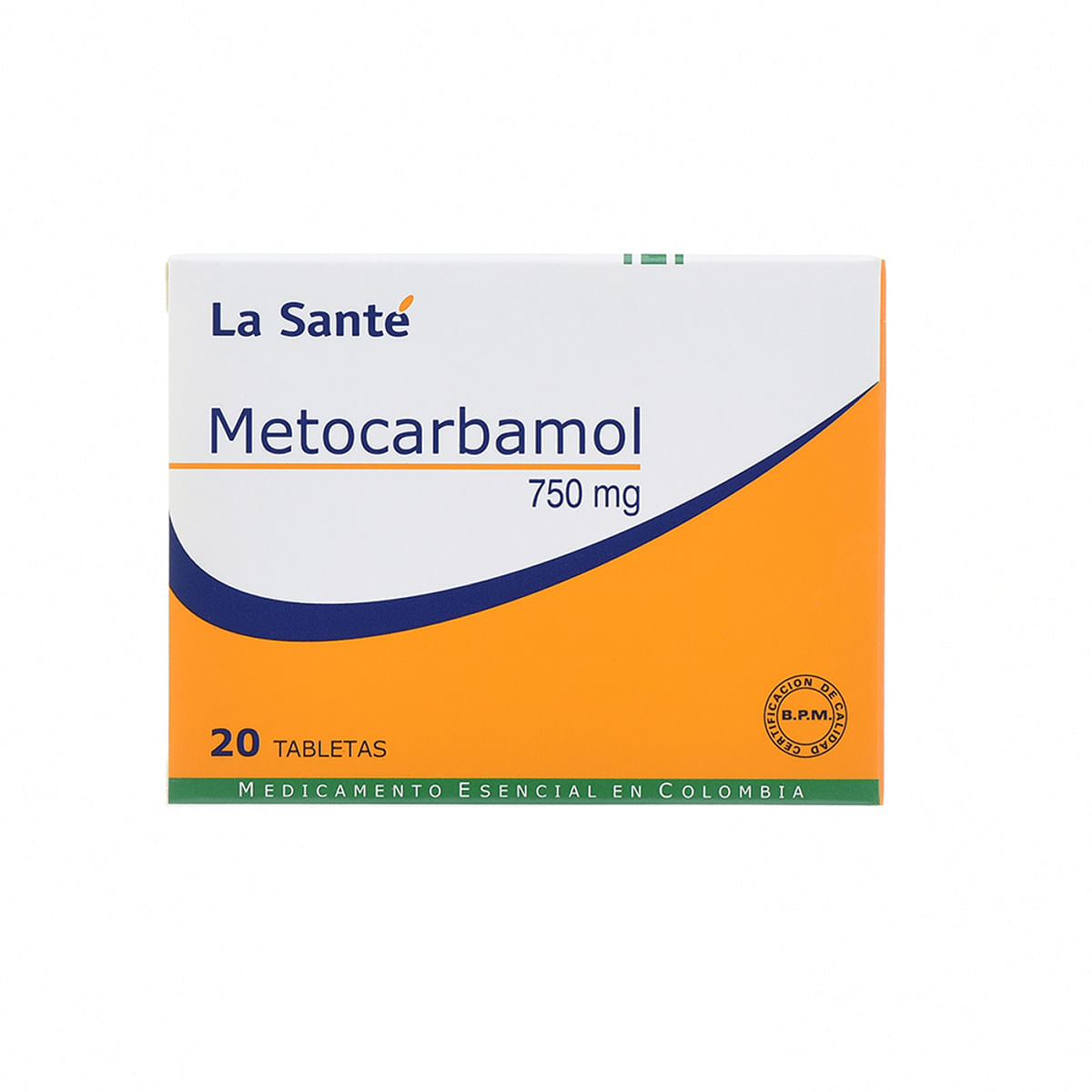 METOCARBAMOL LS 750 MG X 10 TABLETAS