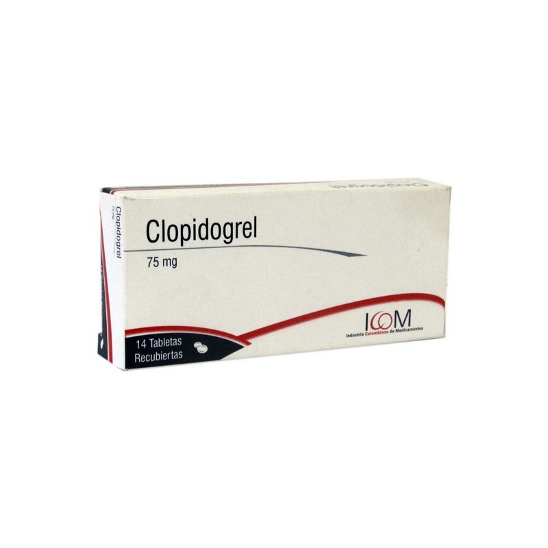 CLOPIDOGREL IC 75 MG X 14 TABLETAS