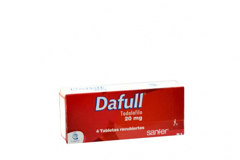 DAFULL 20 MG 4 TABLETAS