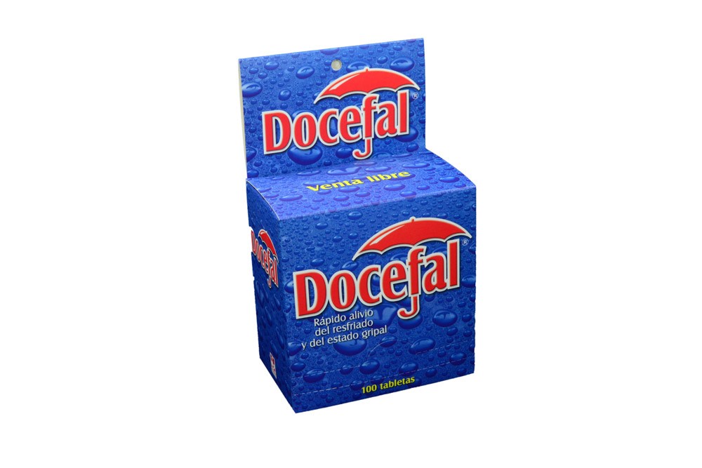 DOCEFAL 100 TBS POR 2 UNIDADES