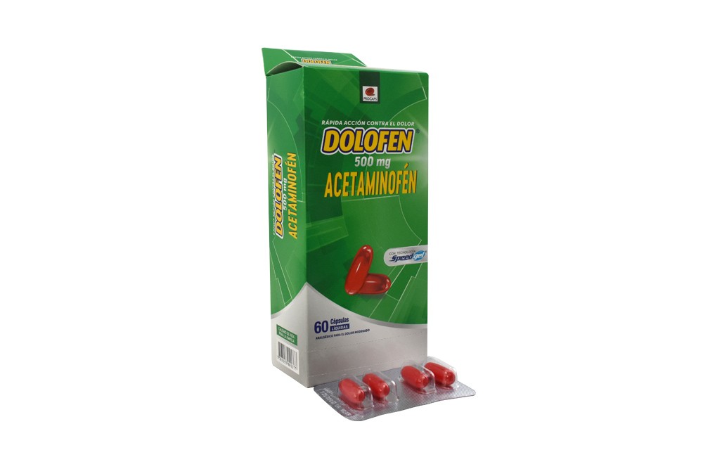 DOLOFEN 500 MG 60 CAP