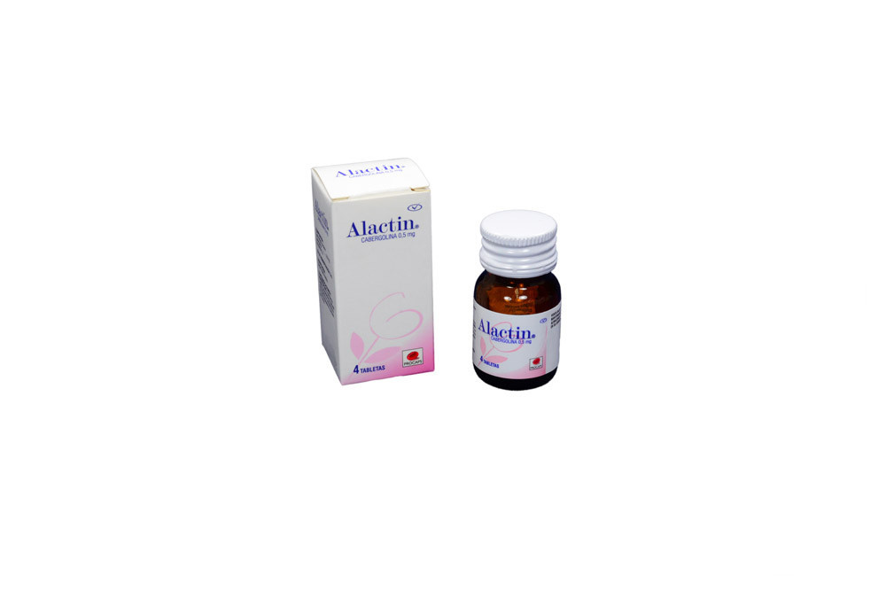 Alactin 0.5 mg Caja Con Frasco Con 4 Tabletas