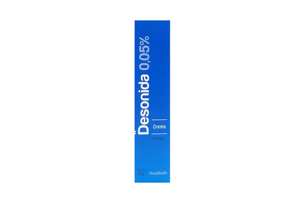 Desonida 0.05 % Crema Caja Con Tubo Con 15 g