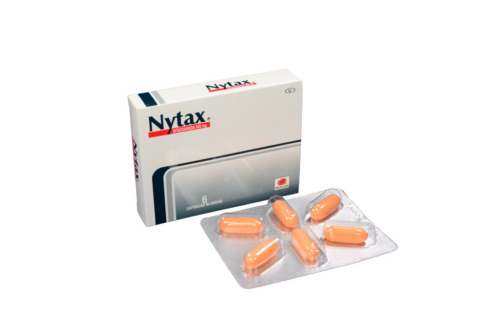 Nytax 500 mg Caja Con 6 Cápsulas Blandas