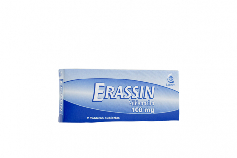 ERASSIN 100 MG 2 TABLETAS LB
