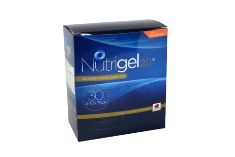 NUTRIGEL 2.0 NARANJA 30 SOBRES