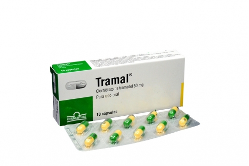 TRAMAL 50 MG 10 CAPSULAS