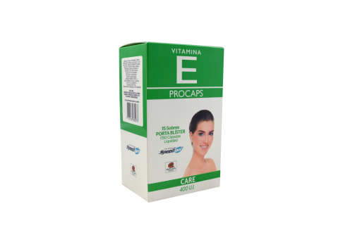 VITAMINA E CARE 400 U.I.150 CAPSULAS PC