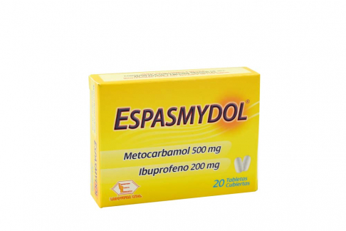 ESPASMYDOL 20 TABLETAS MF