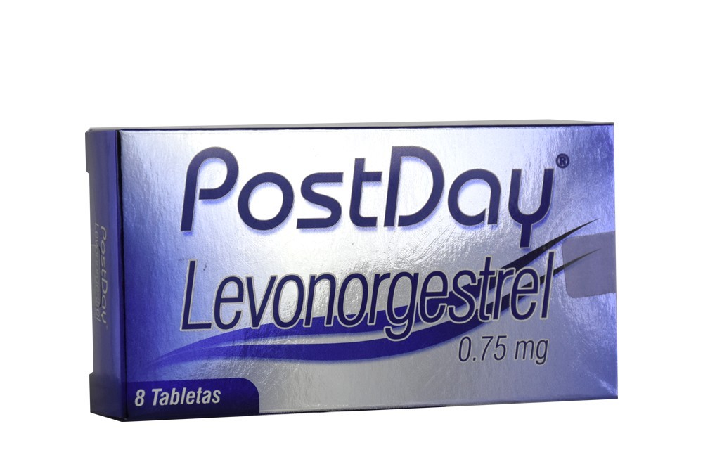 POSTDAY 0.75 MG 8 TABLETAS (LR)