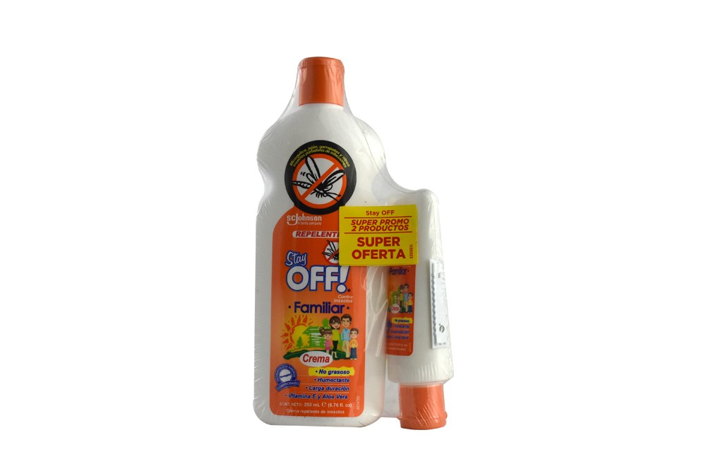 REPELENTE STAY OFF 200 ML + NINOS ROLLON 60 ML SUPER OFERTA