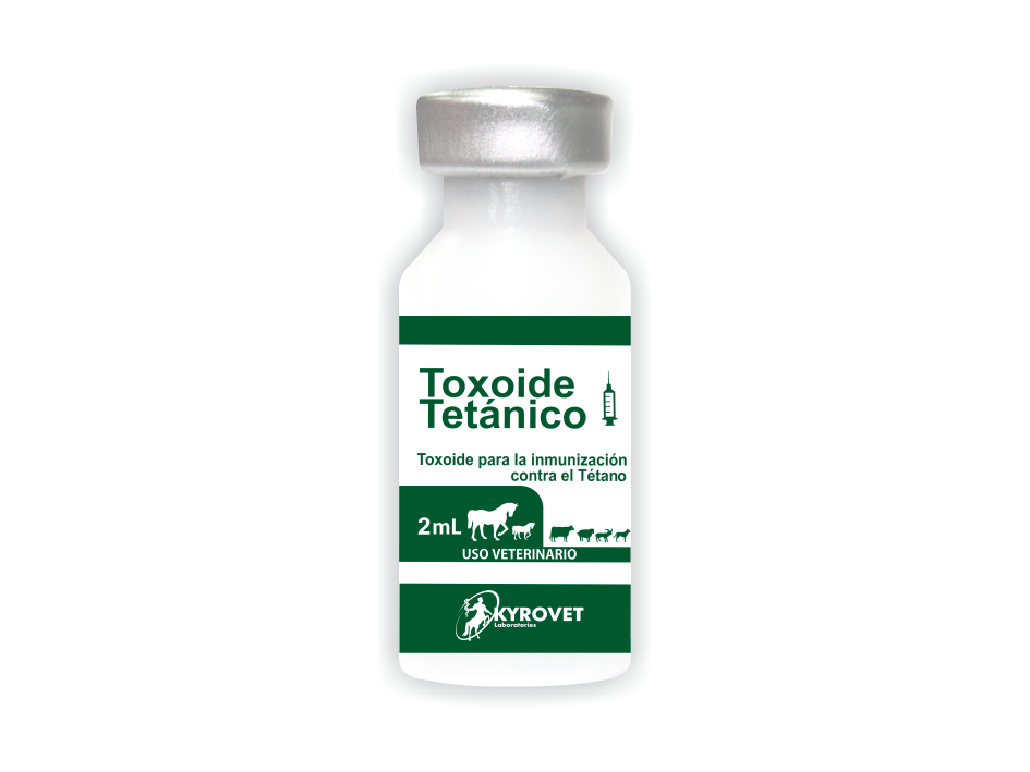 Toxoide Tetanico 40UI/0.5 mL Suspensión Inyectable Caja Con 10 Viales De 0.5 mL Rx Rx3