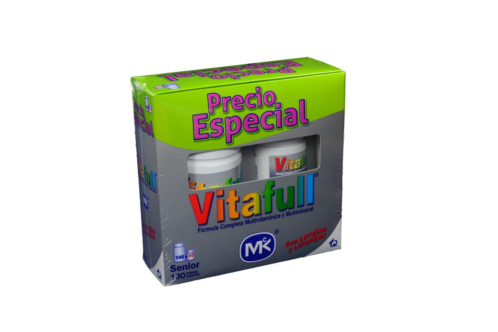 Vitafull Frasco Con 30 Tabletas + Senior Caja Con 100 Tabletas