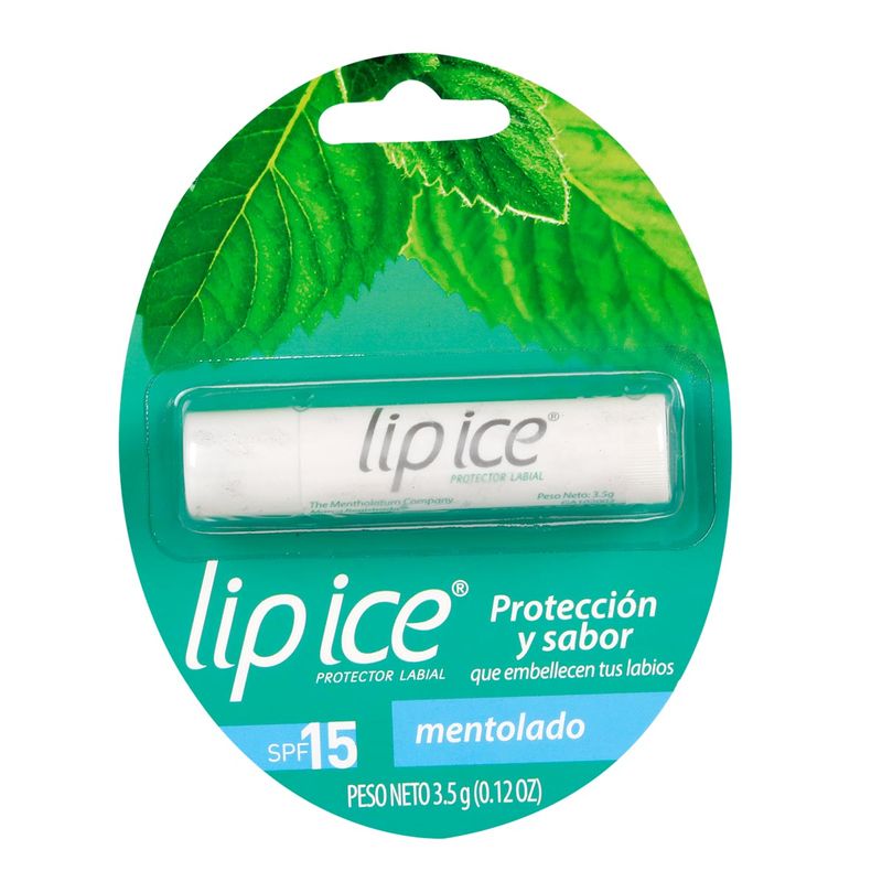 Lip Ice Protector Labial Mentolado Spf15+