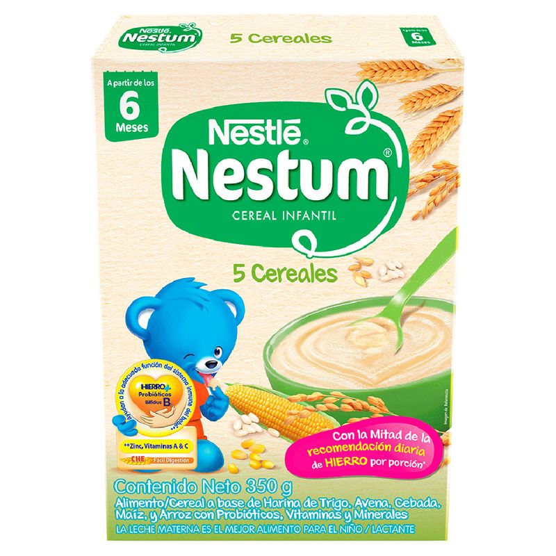 Cereal Infantil Nestum 5 Cereales
