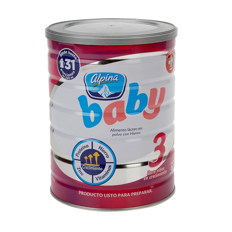 Fórmula Infantil Alpina Baby Basic Etapa 3-12 Meses