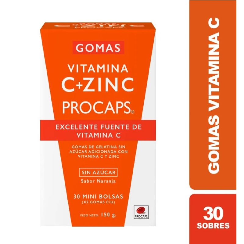 Gomas Vitamina C + Zinc Procaps