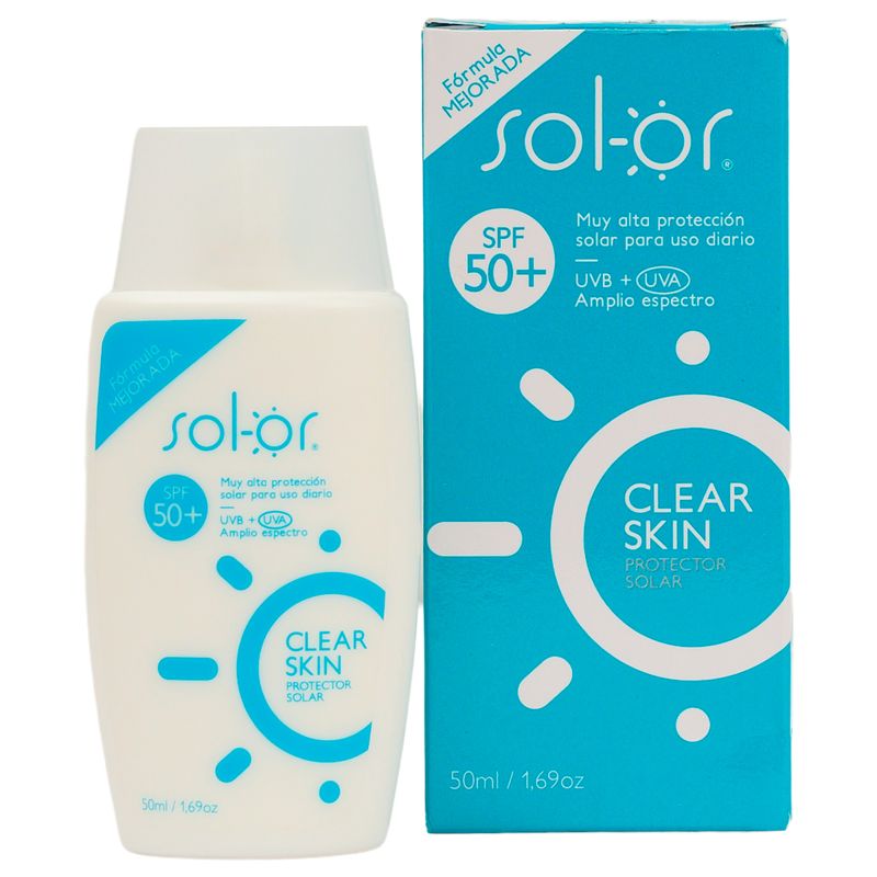 Solor Clear Skin Spf 50+