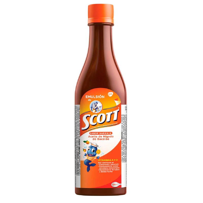Emulsión De Scott Sabor Naranja