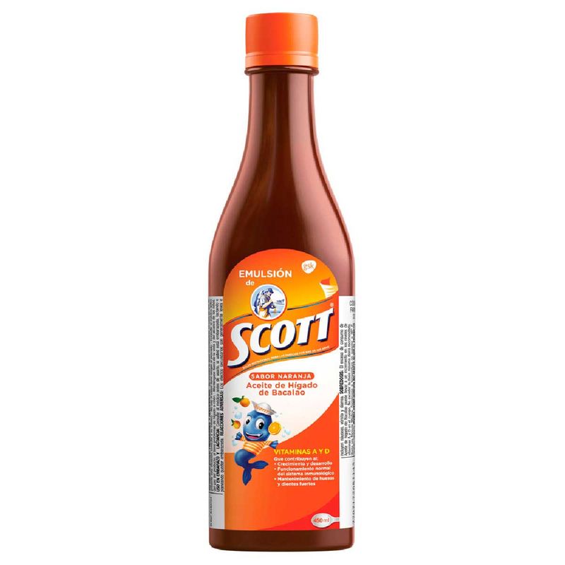 Emulsión De Scott Sabor Naranja