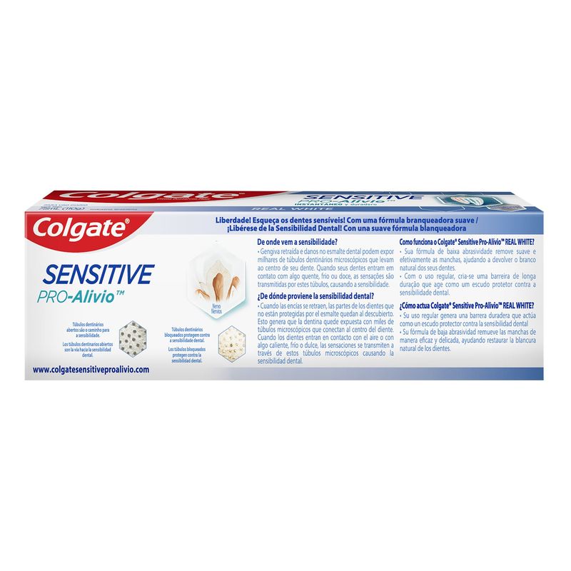 Crema Dental Colgate Sensitive Pro Alivio White x 110