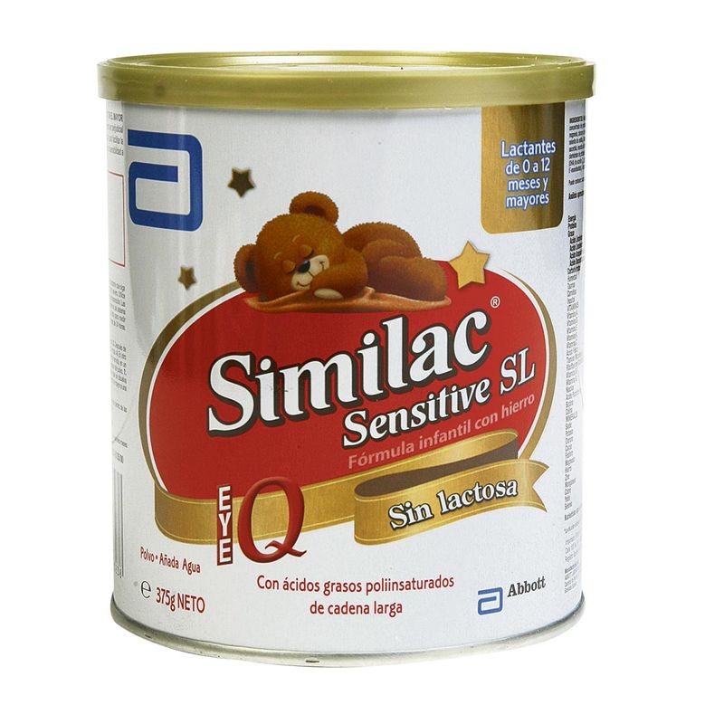 Fórmula Infantil Similac Sl Sensitive Sin Lactosa